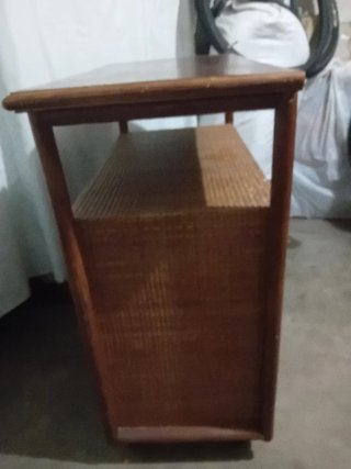 Mueble de Rattan y Madera
