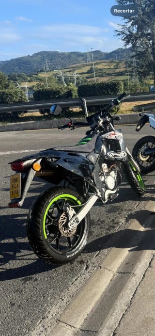 Rieju RRX Enduro Negra y Verde