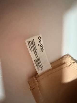 Sujetadores Calvin Klein Beige y Blanco