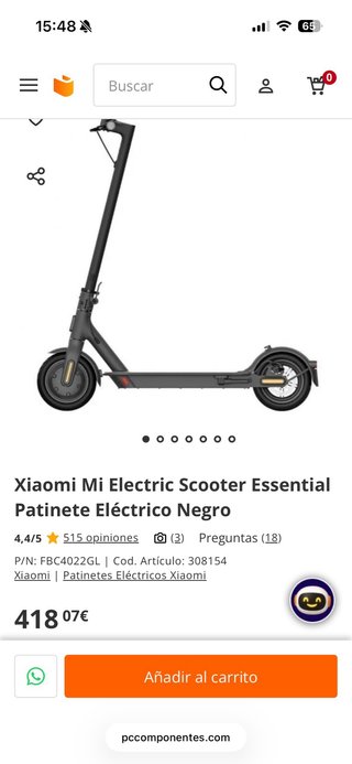 Xiaomi Mi Electric Scooter Esencial