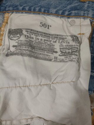 Levi's 501 Shorts Claritos Talla 28