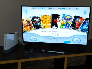 Consola Nintendo Wii Blanca + Pistola + USB 128GB