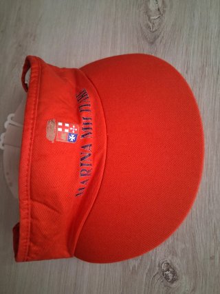 Visiera Marina Militare Rossa