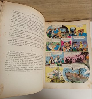 Libro La Isla del Tesoro- Bruguera Historias Color