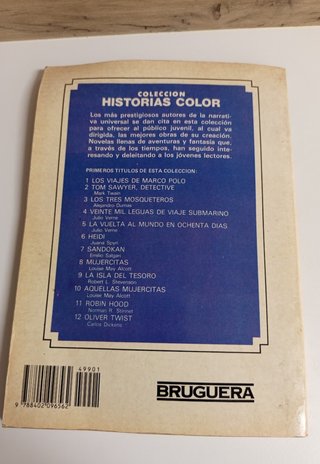 Libro La Isla del Tesoro- Bruguera Historias Color