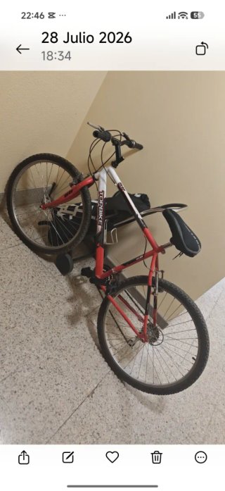 Bicicleta de Montaña TOPBIKE Roja