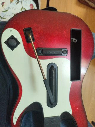 Batería Wii Nintendo y guitarra