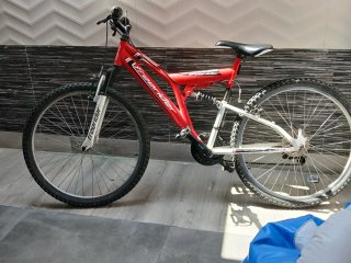 Bicicleta Montaña Roja Freerider
