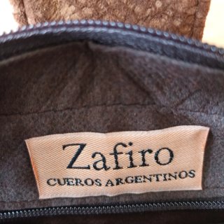 Bolso bandolera piel natural