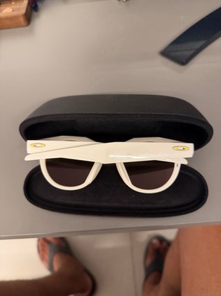 Gafas Oakley Meta Blancas Naranja