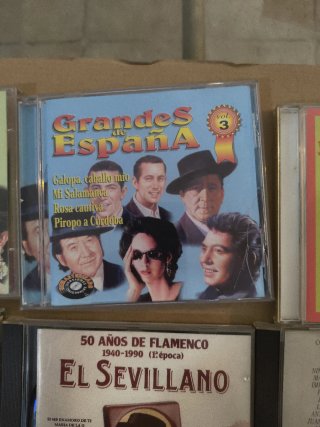 Lote 6 CDs Música Española: Copla, Flamenco, Pop