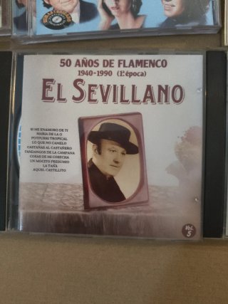 Lote 6 CDs Música Española: Copla, Flamenco, Pop