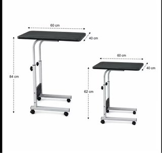 Mesa auxiliar regulable con ruedas  | NUEVA