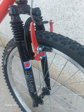 Bicicleta Montaña Roja 24
