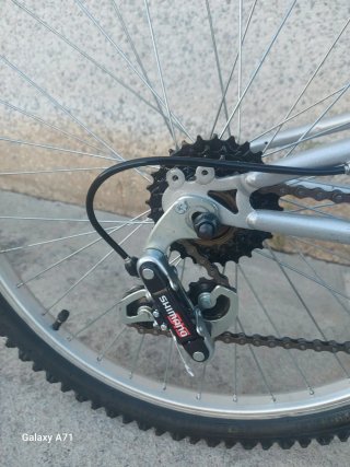 Bicicleta Montaña Roja 24