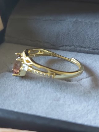 Anillo Turmalina Sandía