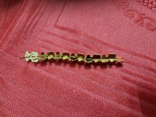 Pendientes Oso Dorados ACERO