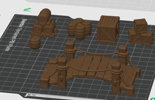 Set Escenografia miniaturas rol-Consultar Opciones