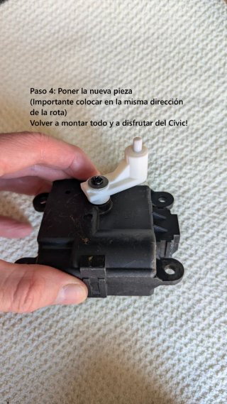 Actuador Calefacción Honda Civic 06-11