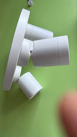 Plafón Techo 3 Focos Orientables IKEA Nymane