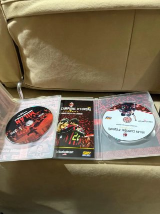 DVD Milan Campione d'Italia e d'Europa