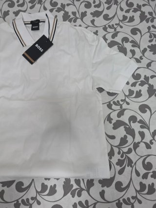 Polo Boss Blanco Original