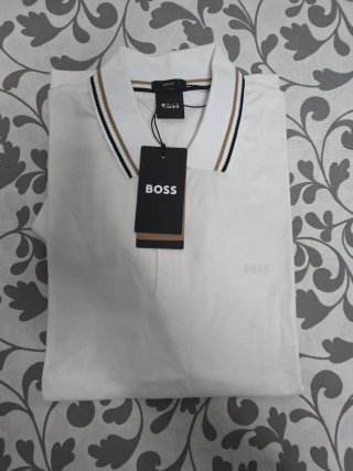 Polo Boss Blanco Original