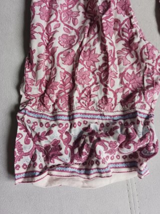 Pantalón estampado floral talla única