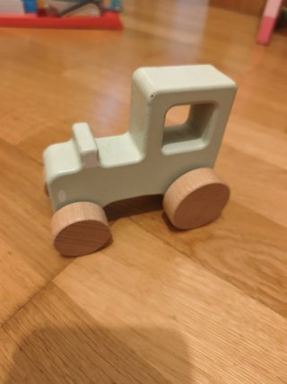 Locomotora de madera