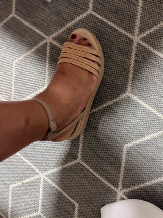 Sandalias Tommy Hilfiger Beige/Marrón Mujer