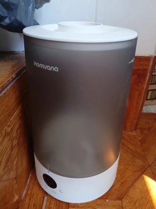 Humidificador Homvana Gris y Blanco