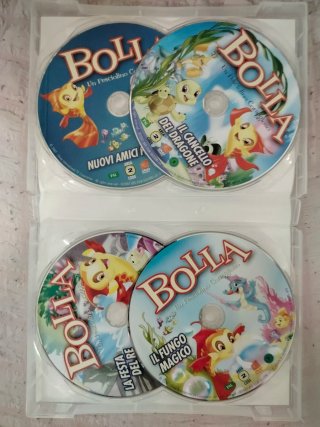 Cofanetto 4 DVD Bolla - Un Pesciolino Coraggioso