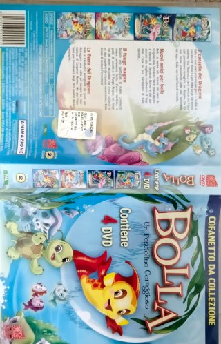 Cofanetto 4 DVD Bolla - Un Pesciolino Coraggioso