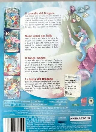 Cofanetto 4 DVD Bolla - Un Pesciolino Coraggioso