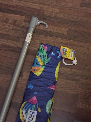 Sombrilla de playa con funda
