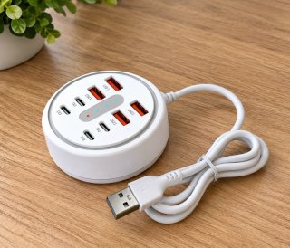 Estación Carga 8 en 1 USB-C