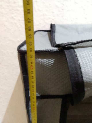 Zapatero de tela gris 5 estantes