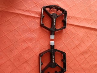 Pedales de bicicleta negros