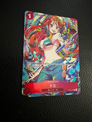 Carta Nami ST01-007 Promo Japonesa Holo Foil