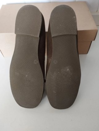 Manoletinas Marrones Talla 37