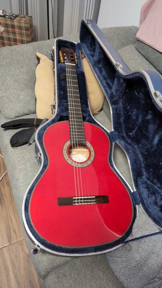 Guitarra Flamenca Rubia,cambio por acústica