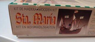 Kit Barco Madera Santa María Constructo 1492