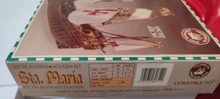 Kit Barco Madera Santa María Constructo 1492