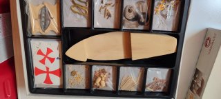 Kit Barco Madera Santa María Constructo 1492