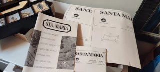 Kit Barco Madera Santa María Constructo 1492