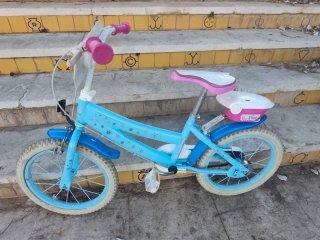 Bicicleta Frozen 16 infantil