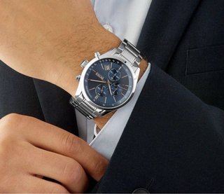 Reloj Hugo Boss Cronógrafo Azul Hombre