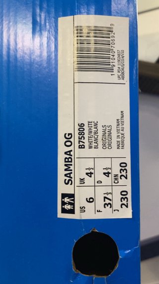Adidas Samba Clásicas Talla 37