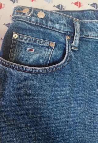 Pantalón vaquero mujer Tommy Jeans azul