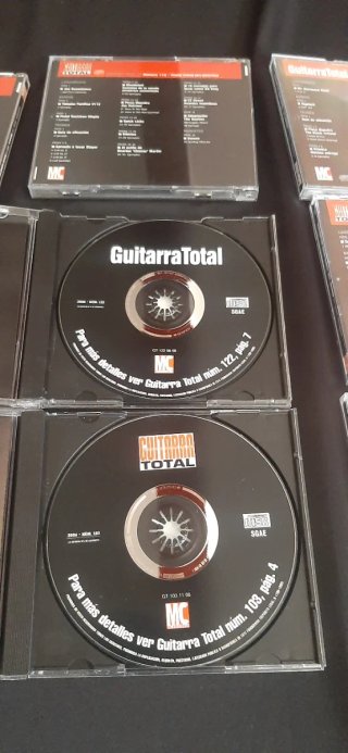 CD Guitarra Total Compilaciones Rock y Metal